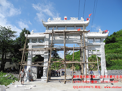 石頭門(mén)樓可以建造在哪些地方